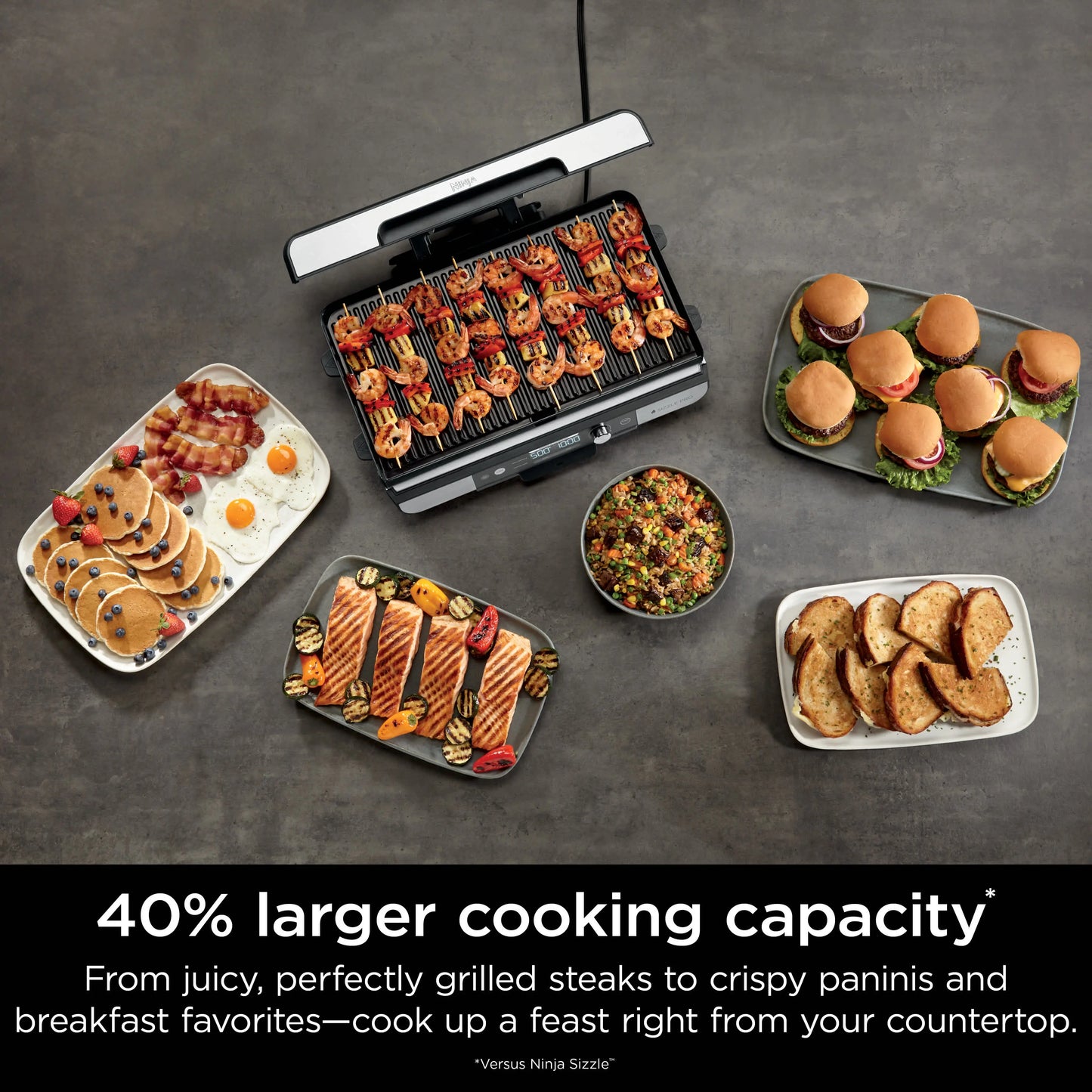 EdgeHeat Indoor Griddle Grill System