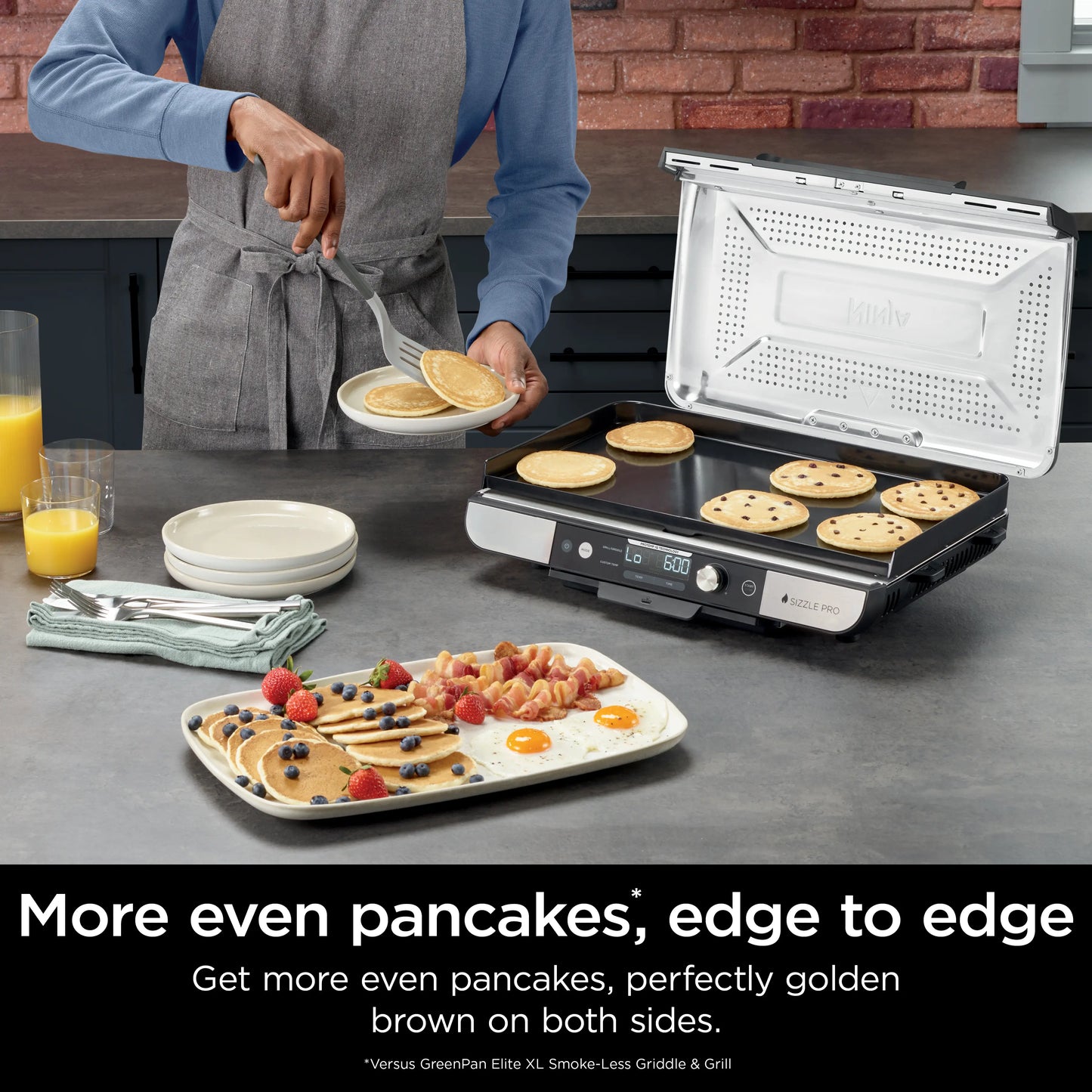 EdgeHeat Indoor Griddle Grill System